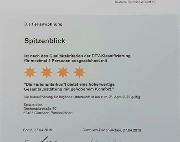 Apartment Spitzenblick